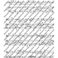 Un bouquet de pensées - Score and Parts
