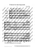 5 Pieces for String Quartet - Score and Parts