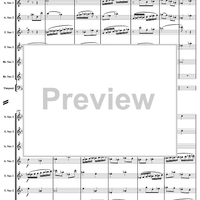 Allegro vivace -  from concerto N°3 for piano - Score
