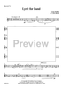Lyric for Symphonic Band - F Horn 4