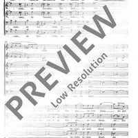 Nachts - Choral Score