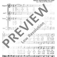 Ich bete an die Macht der Liebe - Choral Score