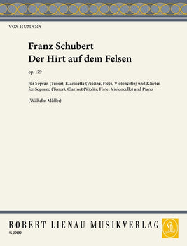 Der Hirt auf dem Felsen in B flat major - Score and Parts