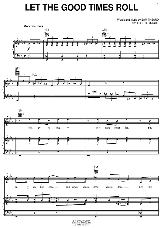 Let The Good Times Roll