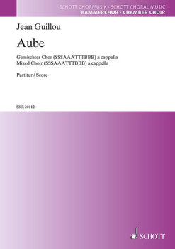 Aube - Choral Score