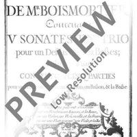 Triosonata a minor - Set of Parts