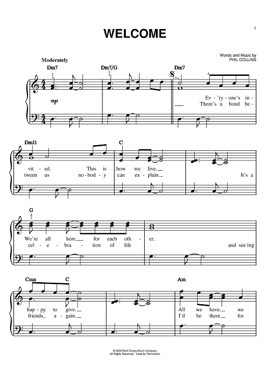 Welcome Musical Notes Welcome