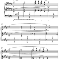 To a Water Lily, Op. 51, No. 6