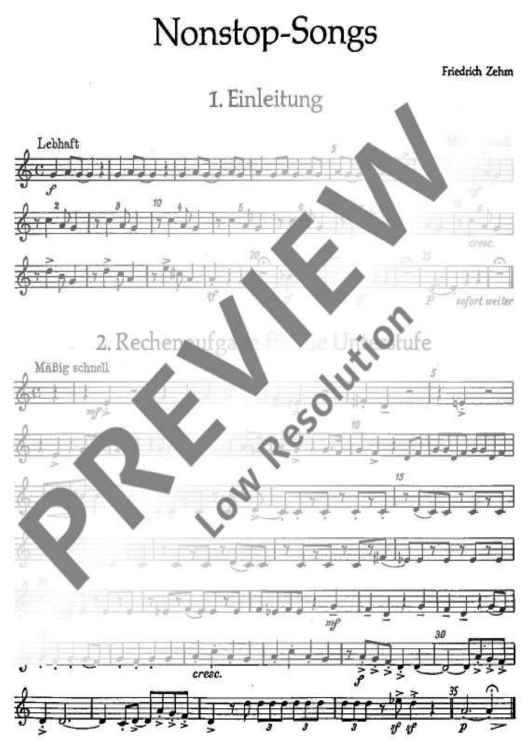 Nonstop-Songs - 2nd Part In C