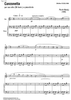 Canzonetta - Score