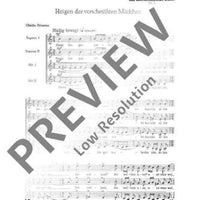 Drei Chöre - Choral Score