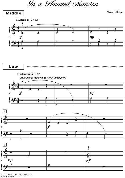 In a Haunted Mansion