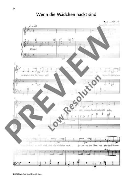 Wenn die Mädchen nackt sind