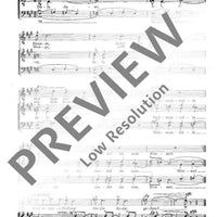 Jugoslawische Hochzeitslieder - Choral Score