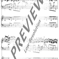 Organ Concerto No. 7 B Major - Organ Reduction