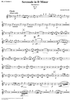 Serenade in D Minor, Op. 44, Movement 4 - Bb Clarinet 1