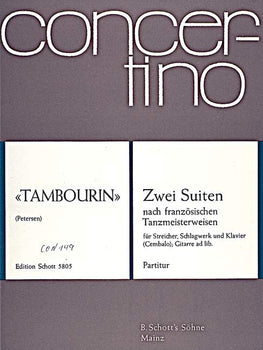 Tambourin - Score