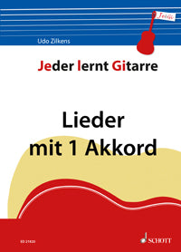 Jeder lernt Gitarre - Lieder mit 1 Akkord Heft 2