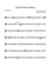 God of Our Fathers - F Horn