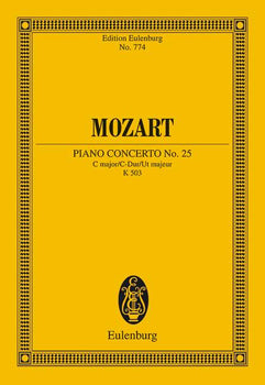 Concerto No. 25 C major - Full Score