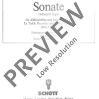 Sonata in G major