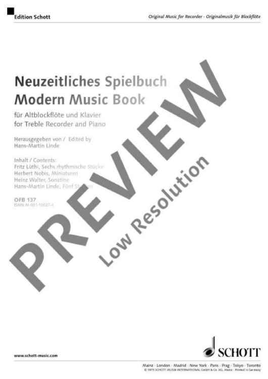 Modern Music Book