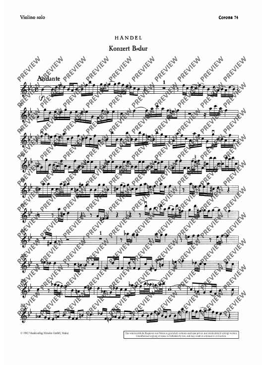 Concerto B-flat major