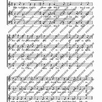 Magic and blessing - Choral Score