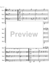 La Bourrée - Score