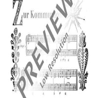 Die Kleine Messe - Score