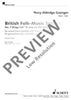 British Folk-Music Settings - Choral Score
