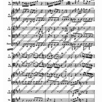 Concerto A Major - Full Score