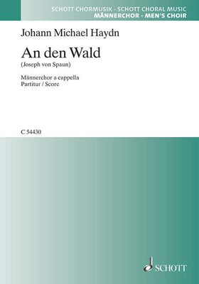 An den Wald - Choral Score