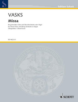 Missa - Choral Score