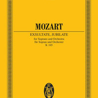 Exsultate, jubilate - Full Score