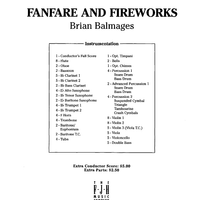 Fanfare and Fireworks - Score Cover