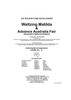 Waltzing Matilda & Advance Australia Fair - Conductor's Notes