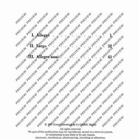 Concerto A Major - Full Score