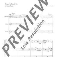 Allegro in G major - Performing Score