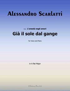 Gia il sole dal gange - from L'onesta negli amori