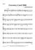 Coventry Carol 2000 - Violin 1