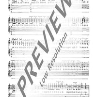 Sonnengesang des heiligen Franziskus - Choral Score