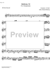Three Part Sinfonia No.10 BWV 796 G Major - Tenor Saxophone
