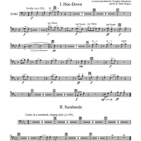 Five Dances for Five Clarinets - 2nd Trombones