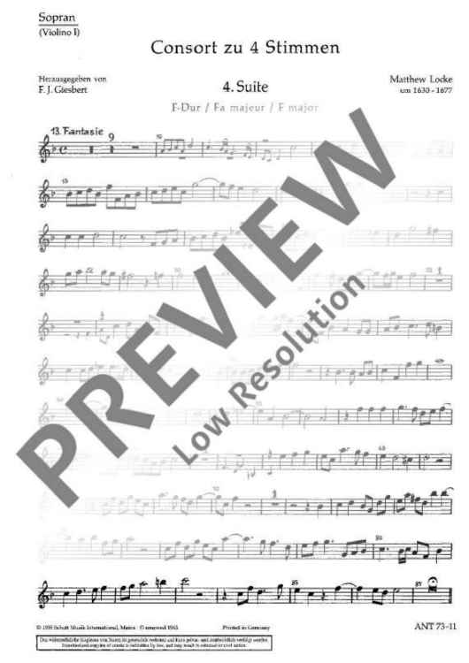 Consort - Descant Recorder/violin I