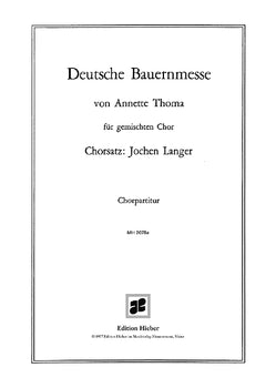 Deutsche Bauernmesse - Choral Score