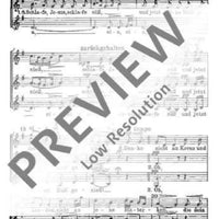 Still, o Himmel - Choral Score