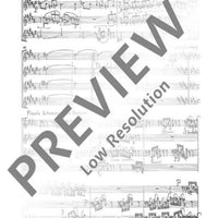 Suite - Score and Parts