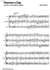 Ricercare e Giga - Score