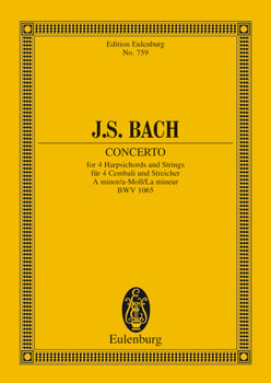 Concerto A minor - Full Score
